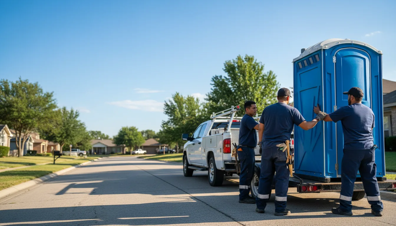 Portable Toilet Rental in Brookston, TX near me
